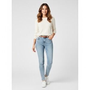 Lucky Brand Ava Mid Rise Skinny Blue Jeans Womens 8/29 Denim Ankle Stretch